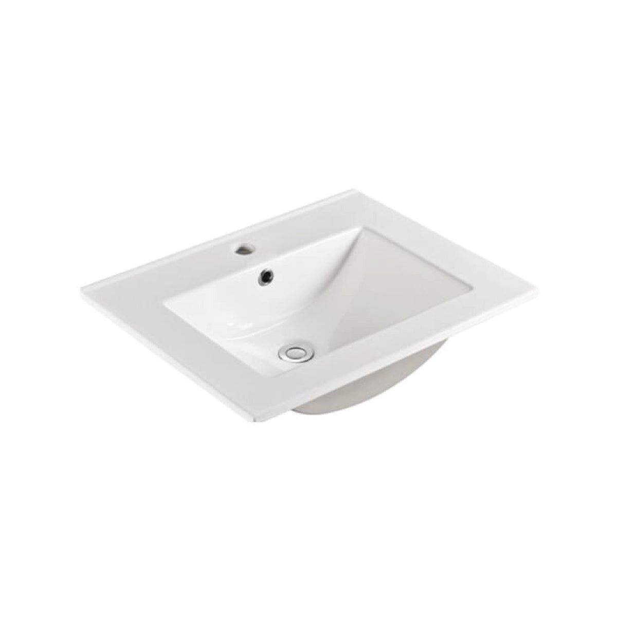 Brighton 750mm Matte White Floor PVC Cabinet