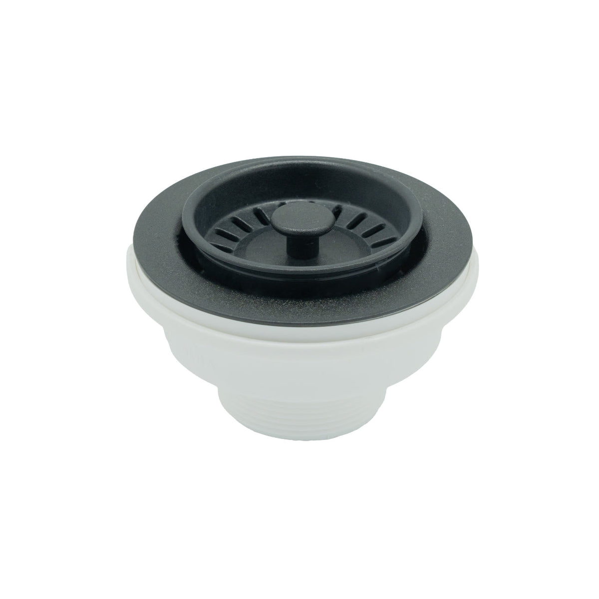 Carysil | Matte Black Granite 90mm Sink Waste Kit - Acqua Bathrooms