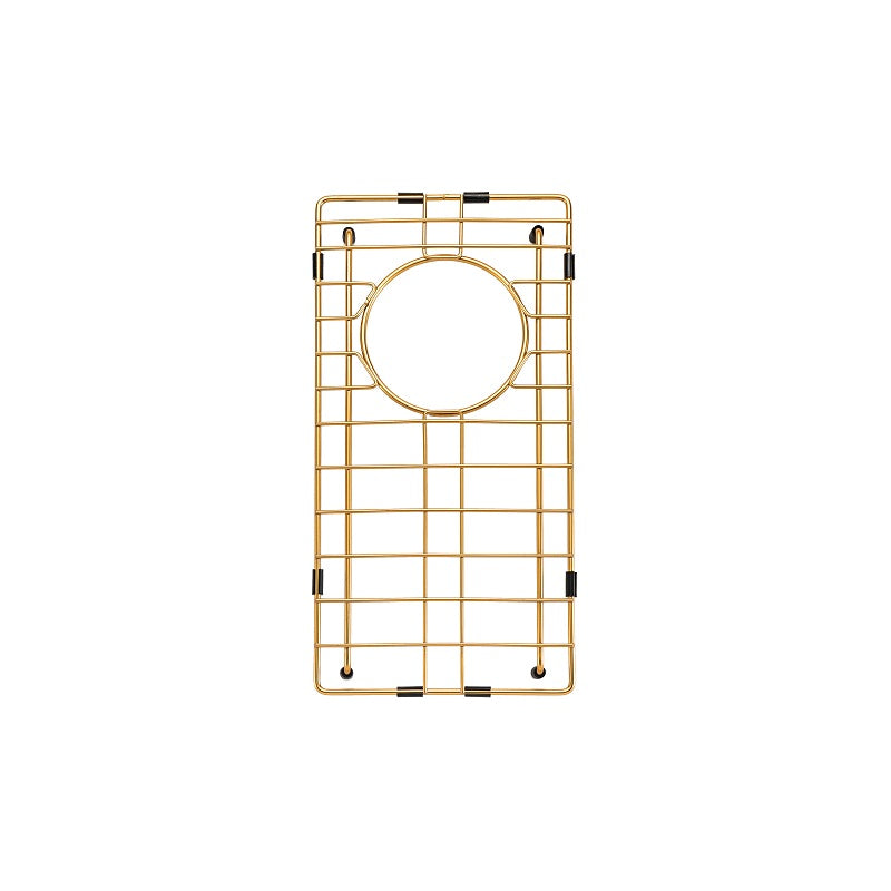 Brushed Gold 250 x 450 x 215mm Kitchen Sink - Acqua Bathrooms
