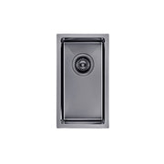 Brushed Black 250 x 450 x 215mm Kitchen Sink - Acqua Bathrooms