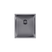 Brushed Black 390 x 450 x 215mm Kitchen Sink - Acqua Bathrooms