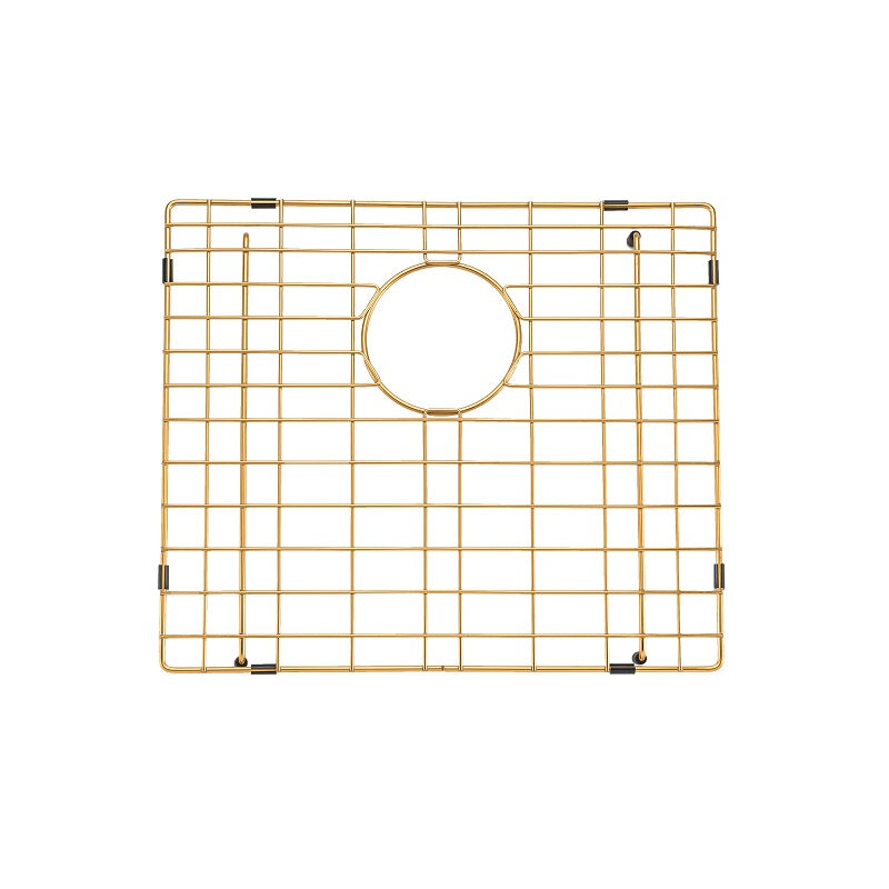 Brushed Gold 510 x 450 x 230mm Kitchen Sink - Acqua Bathrooms