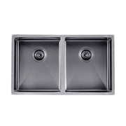 Brushed Black 820 x 450 x 230mm Kitchen Sink - Acqua Bathrooms