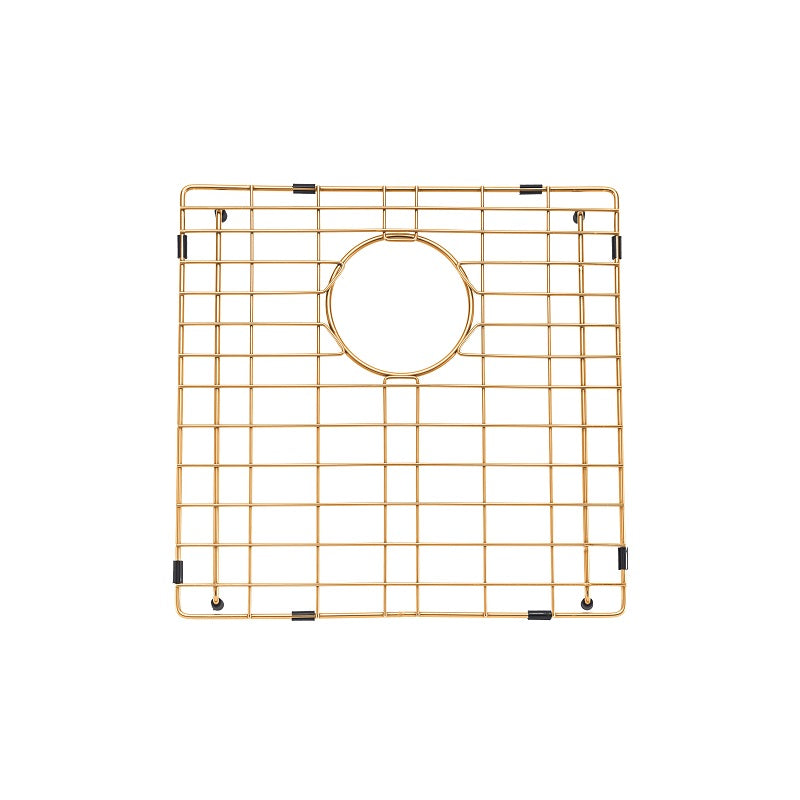 Brushed Gold 440 x 440 x 205mm Kitchen Sink - Acqua Bathrooms