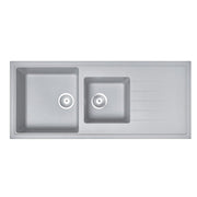 Carysil | 1160 Vivladi Grey Granite Kitchen Sink - Acqua Bathrooms