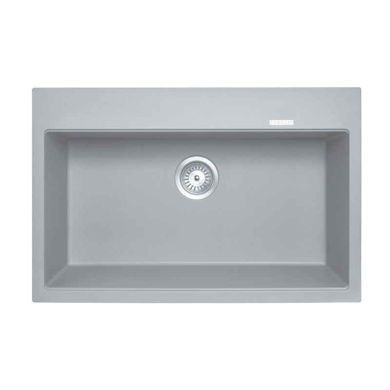 Carysil | 780 Waltz Grey Granite Kitchen Sink - Acqua Bathrooms