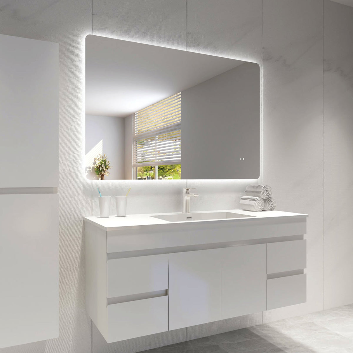 Jasper LED 1200x800mm Back Lit Mirror