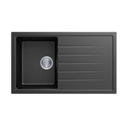 Carysil | 860 Vivaldi Black Granite Kitchen Sink - Acqua Bathrooms