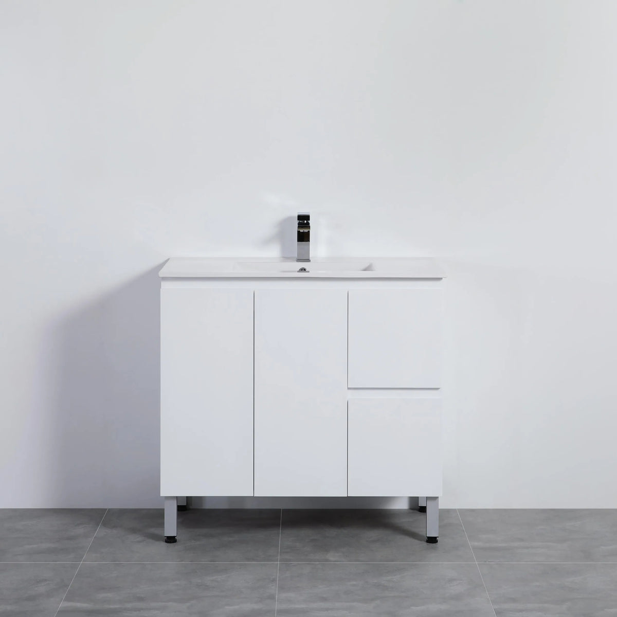 Nordic 900mm Free-Standing PVC Vanity