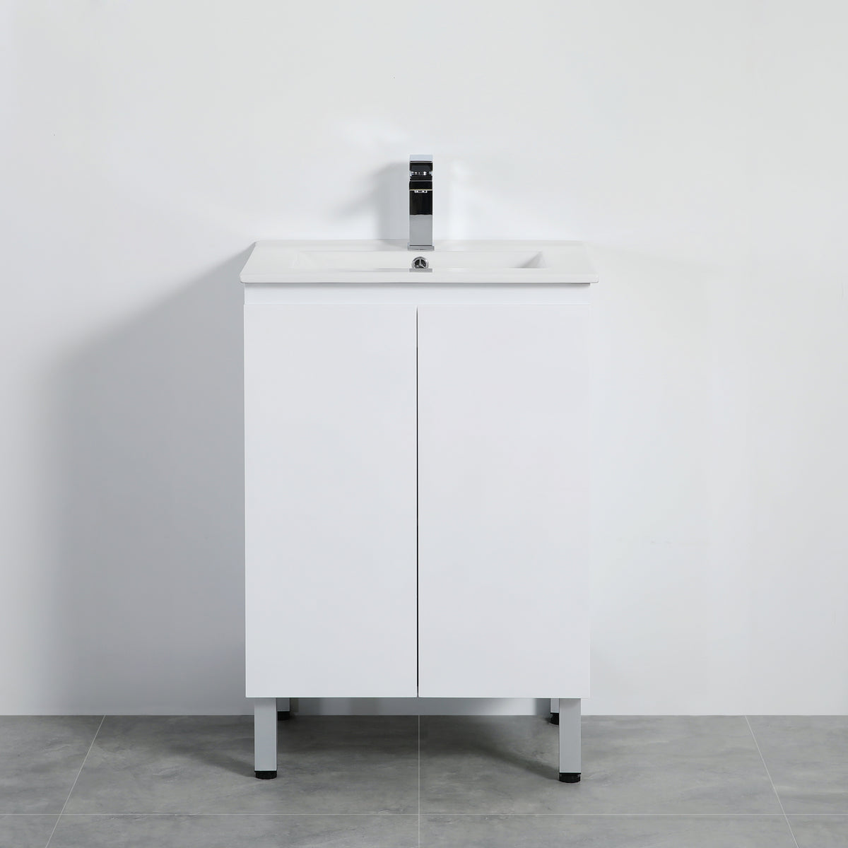Nordic 600mm Free-Standing PVC Vanity