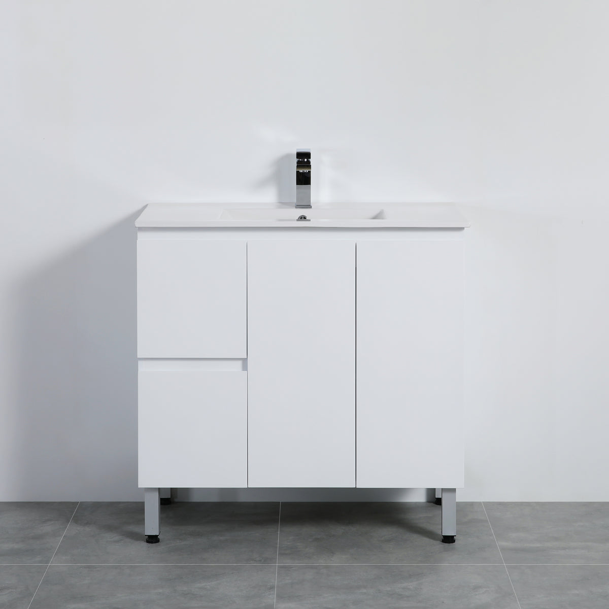 Nordic 900mm Free-Standing PVC Vanity