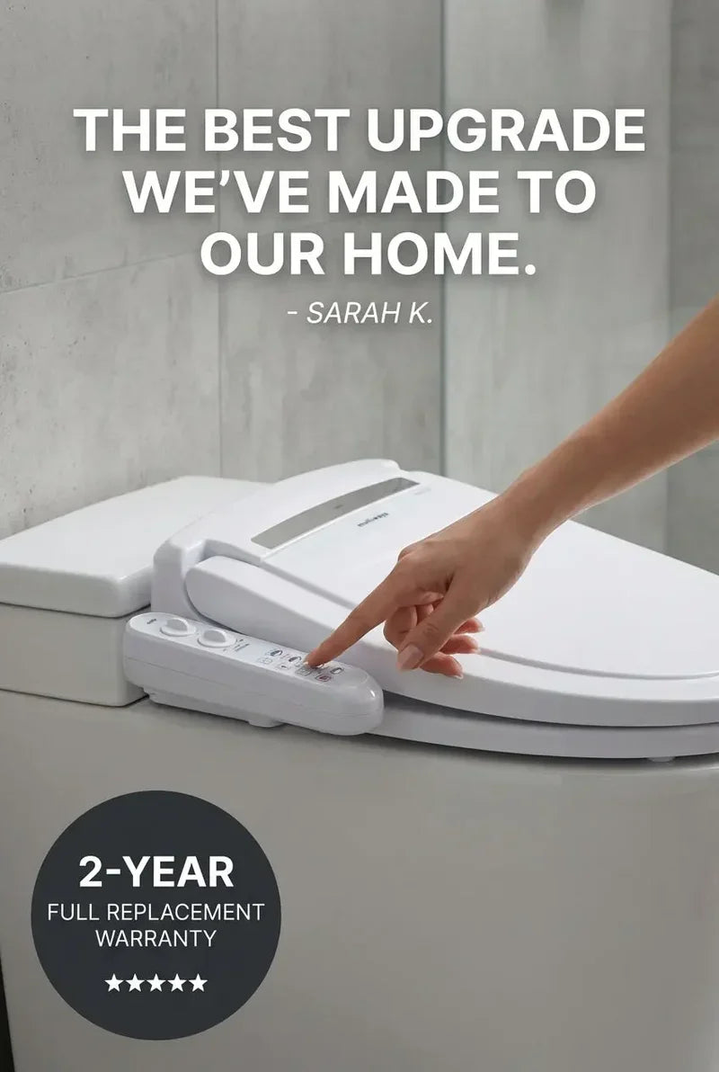 OWI Non-Electric Bidet Toilet Seat Technology From Korea