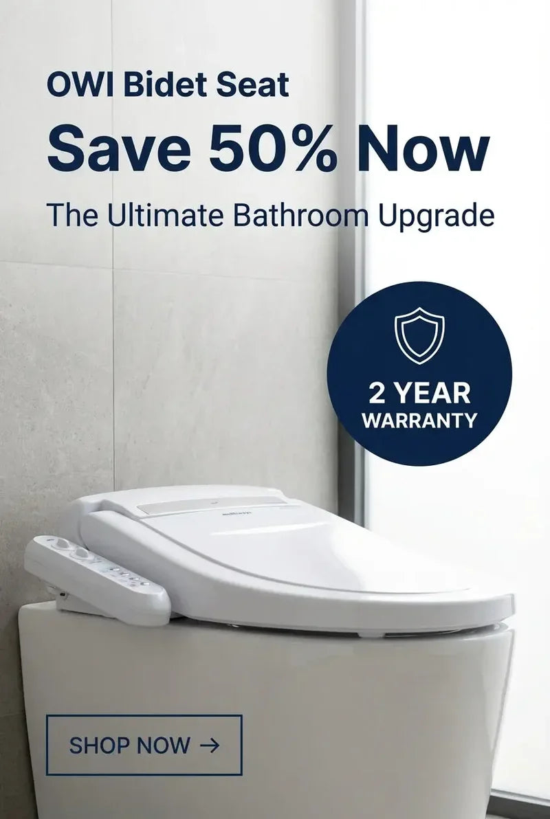 OWI Non-Electric Bidet Toilet Seat Technology From Korea