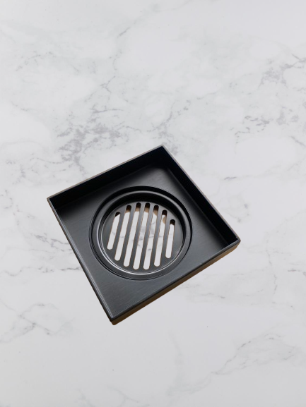 100mm Black Tile Insert Smart Floor Waste
