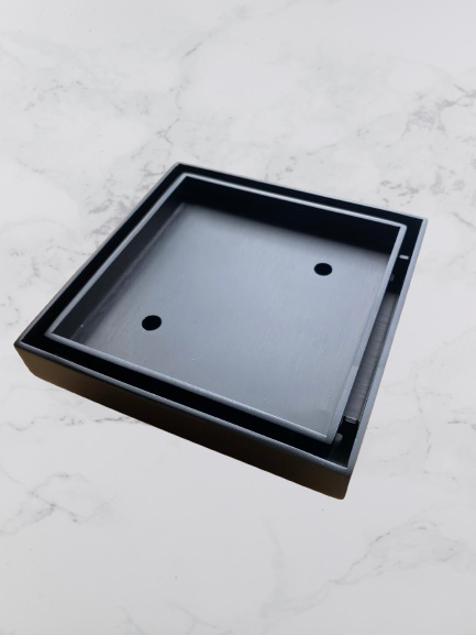 100mm Black Tile Insert Smart Floor Waste
