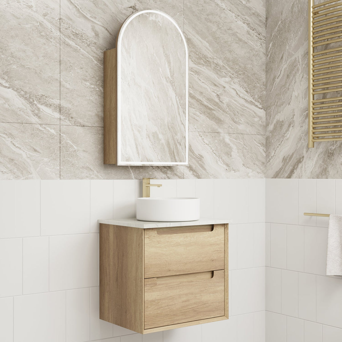 Moreno 600mm Wall Hung