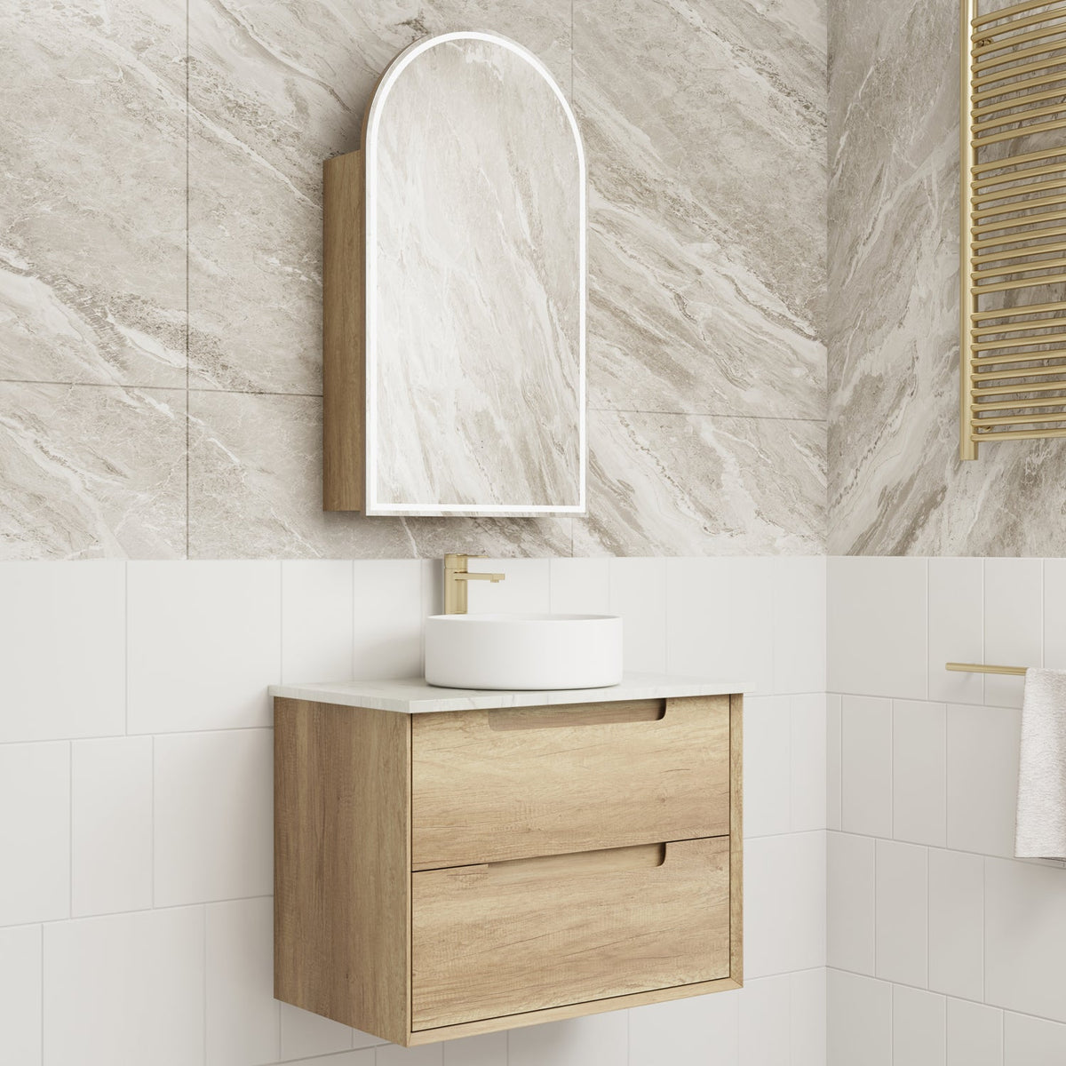Moreno 750mm Wall Hung