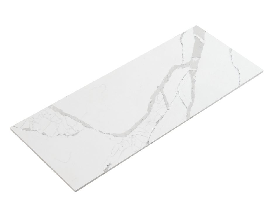 Curva 1200mm White Fluted Wall Hung Vanity