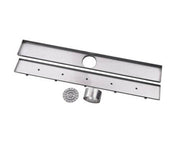 800 mm | Tile Insert Centre Outlet Stainless steel 304 Smart Linear Waste Drain
