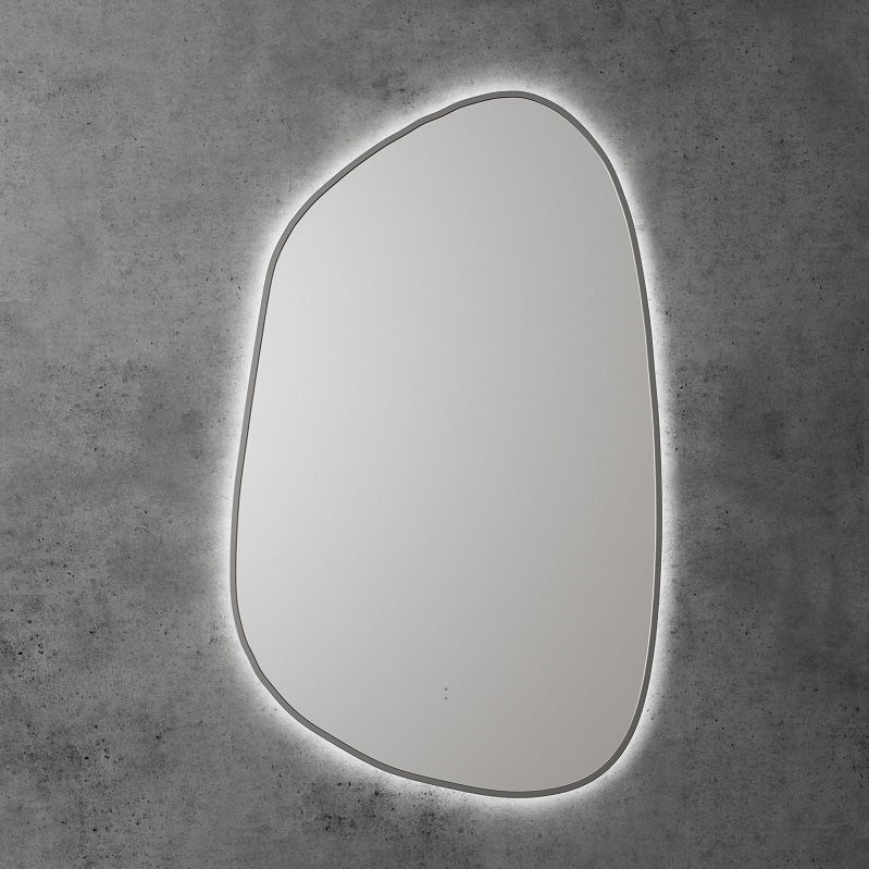 Tarcoola Gun Metal Frame Back Lit LED Mirror