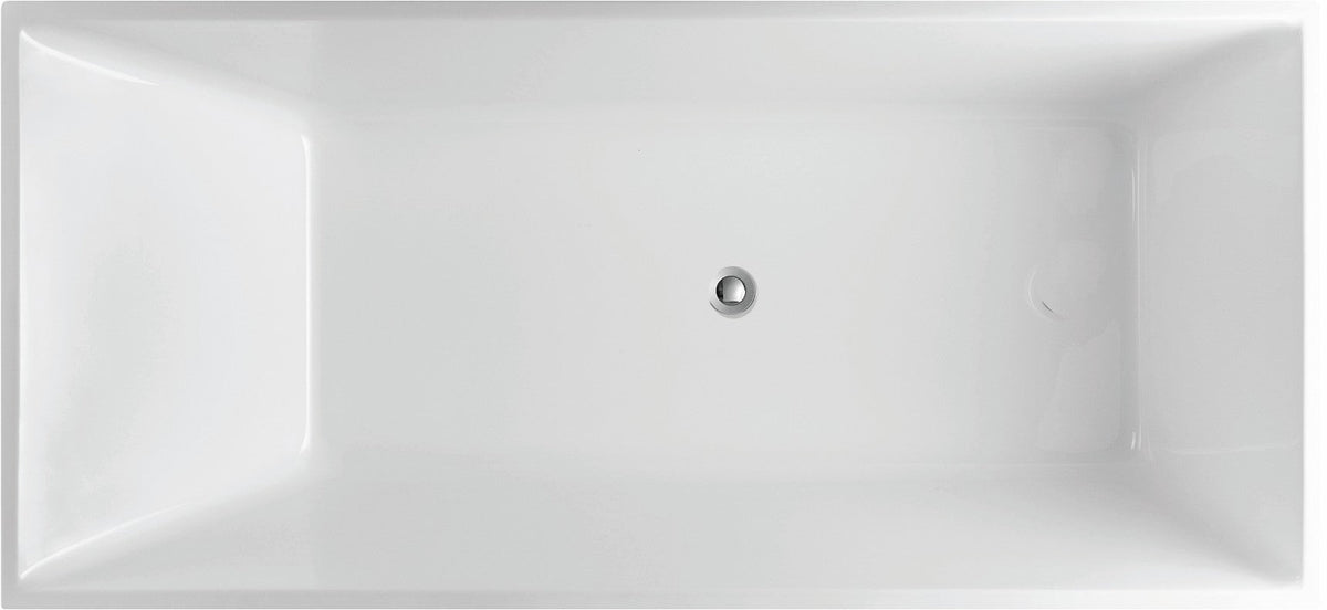 Theo 1400mm Square Multi-Fit Freestanding Bath Tub